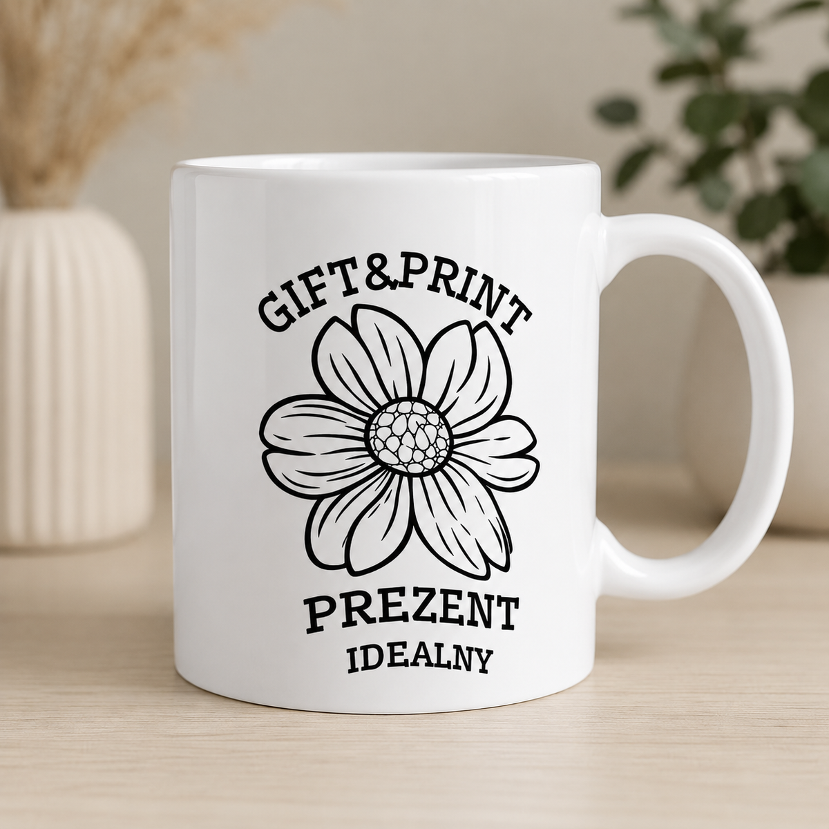 Kubek z nadrukiem Gift&Print - prezent idealny